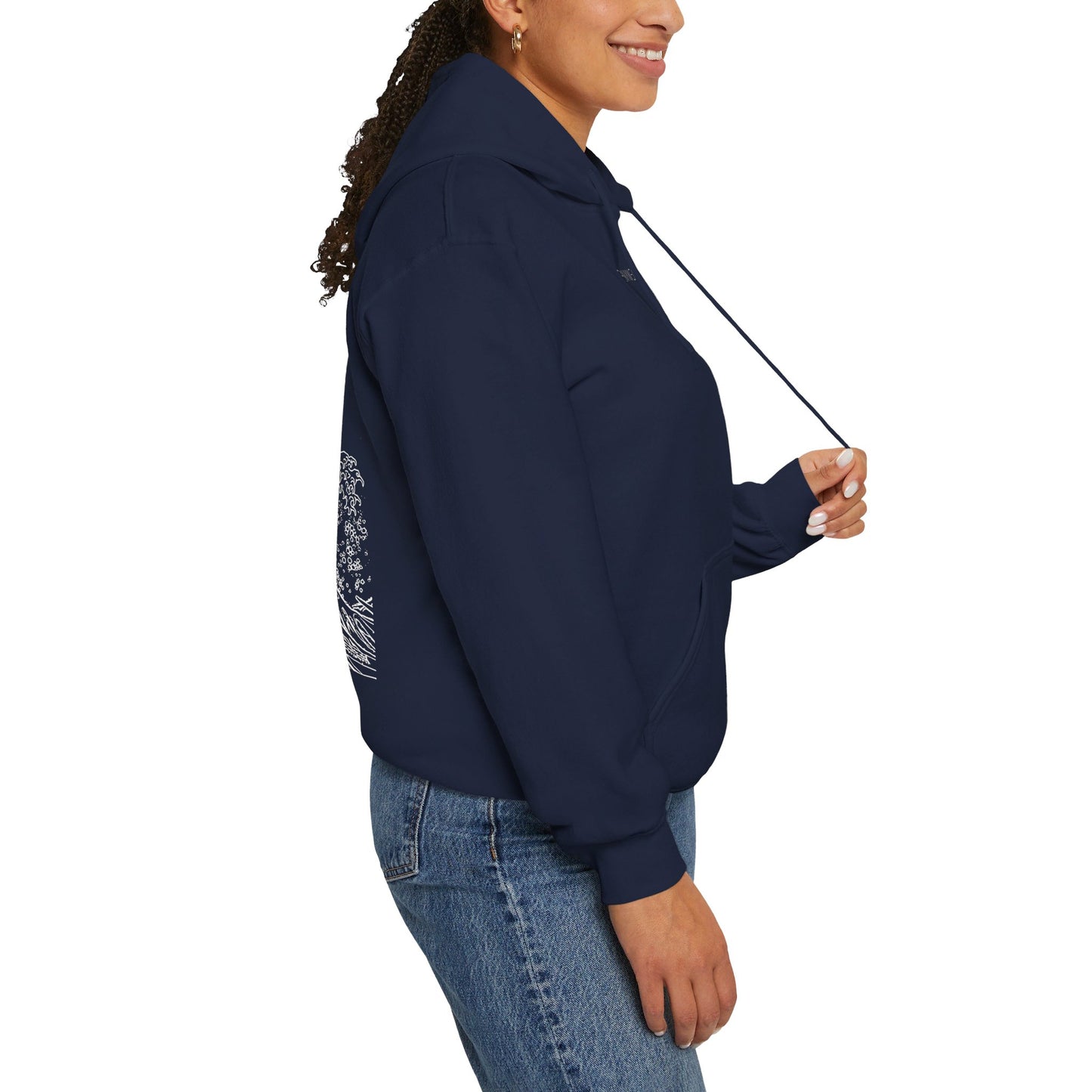 Wave off Kanagawa Hooded Sweatshirt