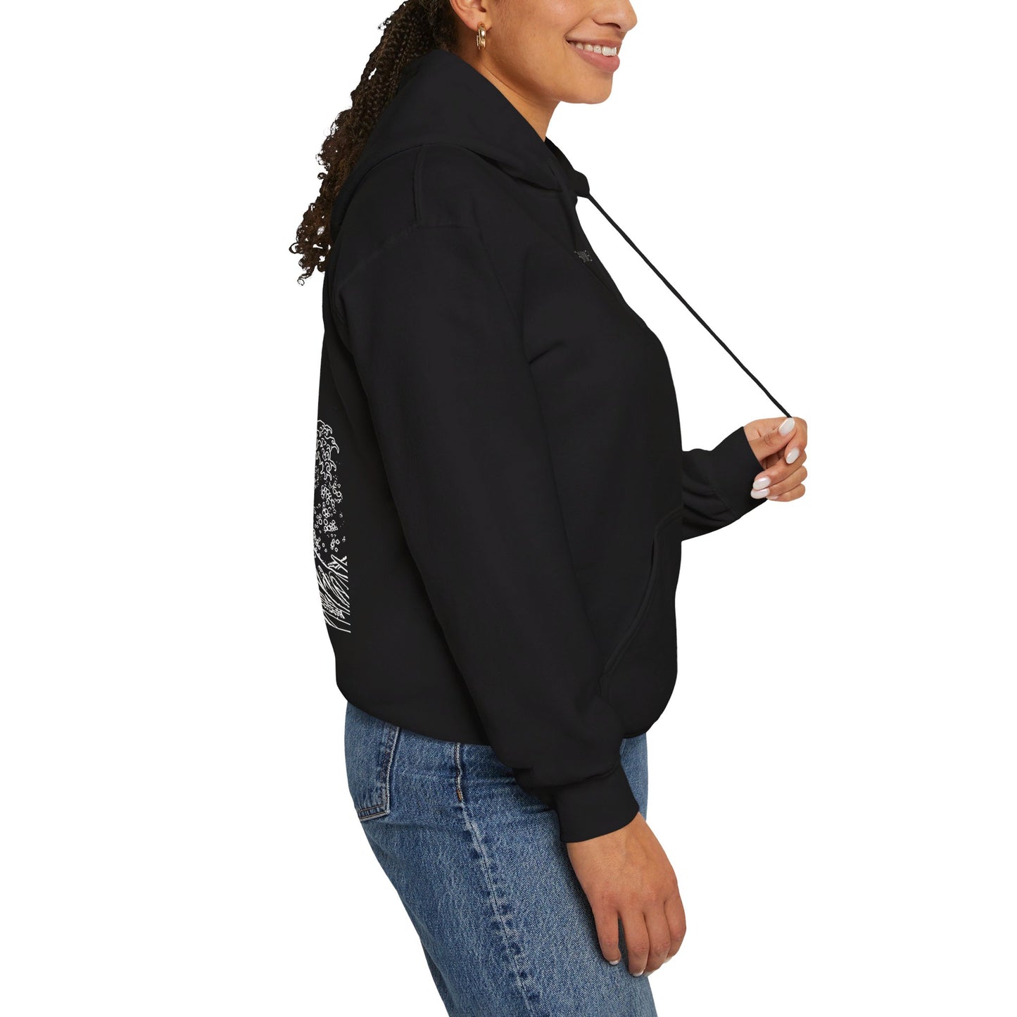 Wave off Kanagawa Hooded Sweatshirt