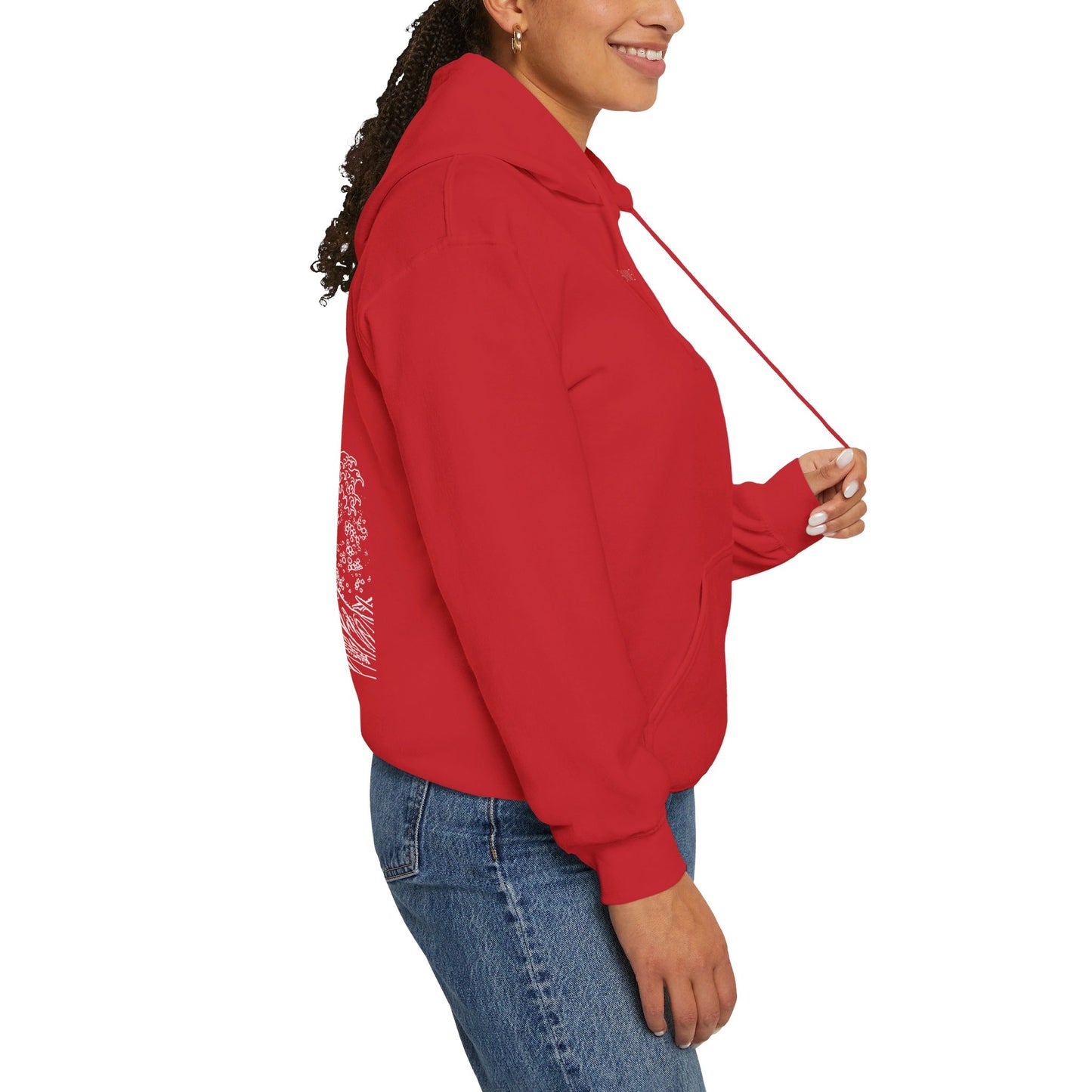 Wave off Kanagawa Hooded Sweatshirt