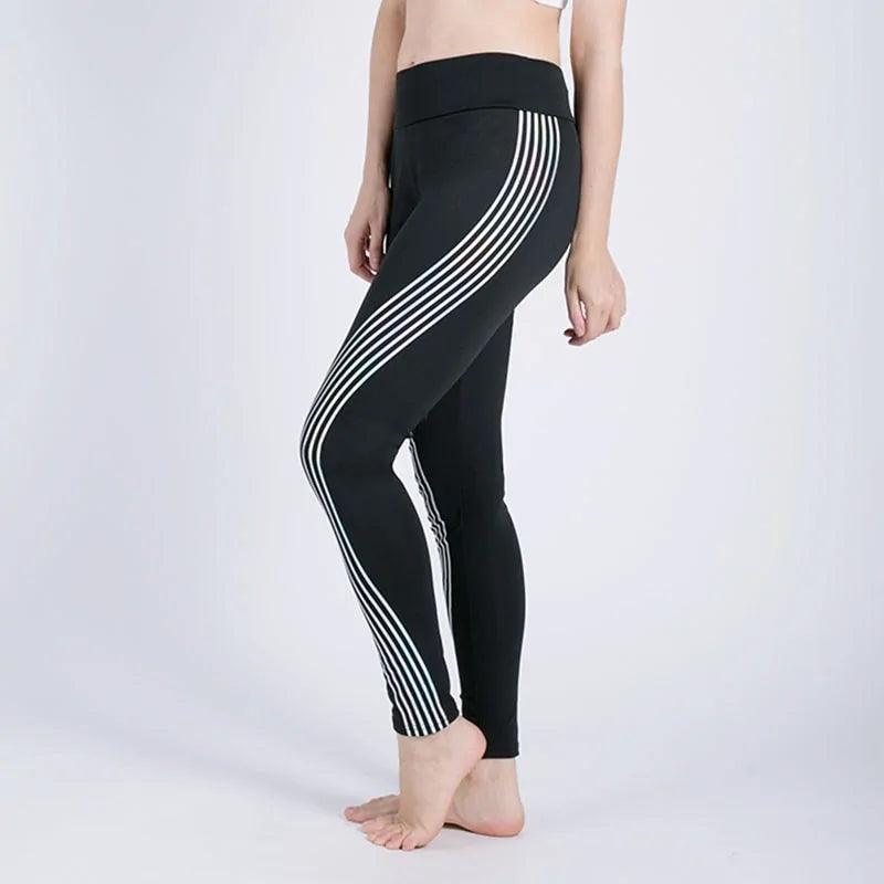 Kaminsky High Elastic Shine Workout Pants