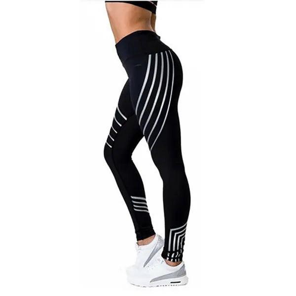 Kaminsky High Elastic Shine Workout Pants