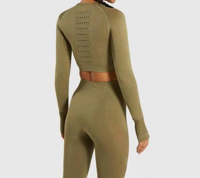 Ensembles de sueur sans couture pour femmes