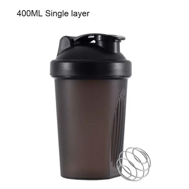 Bouteille shaker à couches