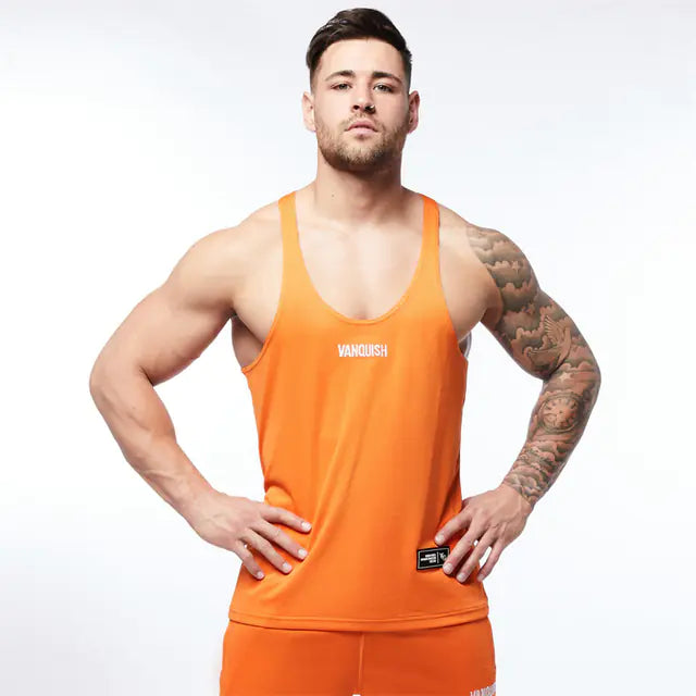 Men's Active Polyester Tank - ENVYWEAR