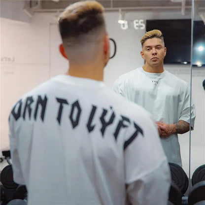 T-shirt oversize « BORN TO LYFT »