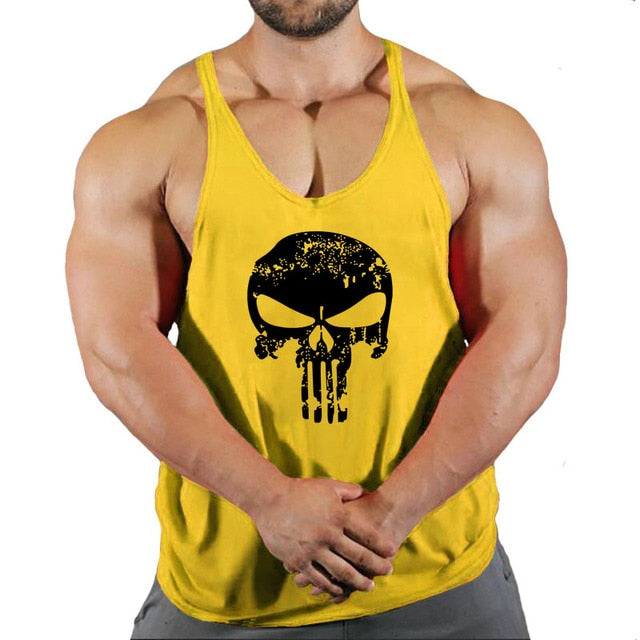 Bodybuilding Suspenders Shirt for Men - ENVYWEAR