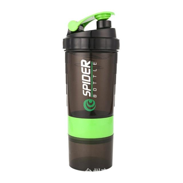 Bouteille shaker à couches