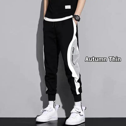 Pantalon de jogging hip hop avec cordon de serrage