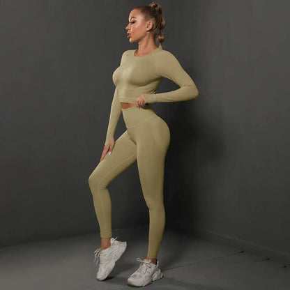 Ensemble de sport sans couture Energy pour femmes