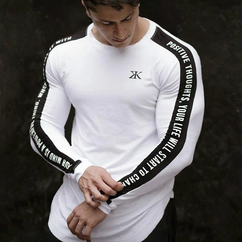 Man Long Sleeve T-Shirt - ENVYWEAR