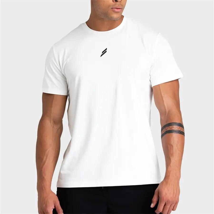 Chemise de sport simple en coton