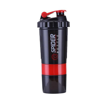 Bouteille shaker à couches