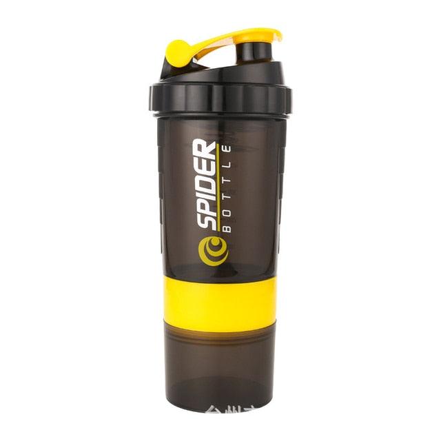 Bouteille shaker à couches