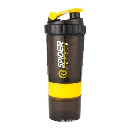 Bouteille shaker à couches