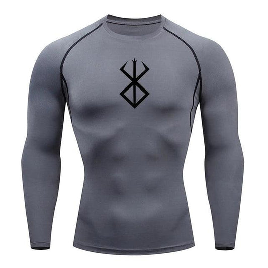 Compresser le tee-shirt long Berserk
