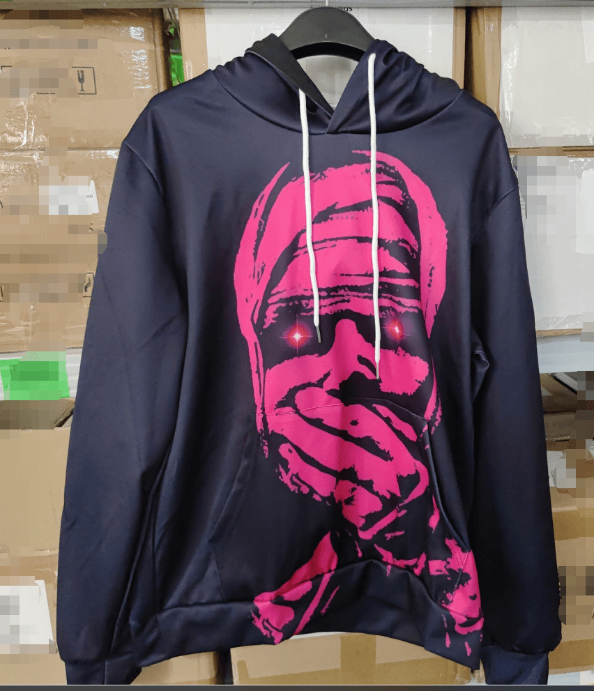 Punk Wind Ninja Printed Hoodies - ENVYWEAR