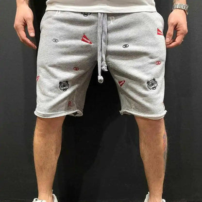Short de sport tricoté pour hommes