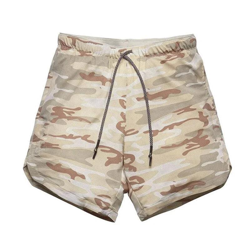 Shorts de fitness pour hommes : shorts de sport en maille respirante à séchage rapide