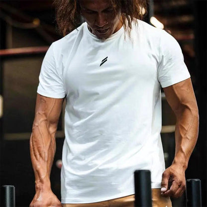 Chemise de sport simple en coton
