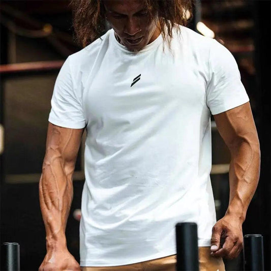 Simple Cotton Gym Shirt