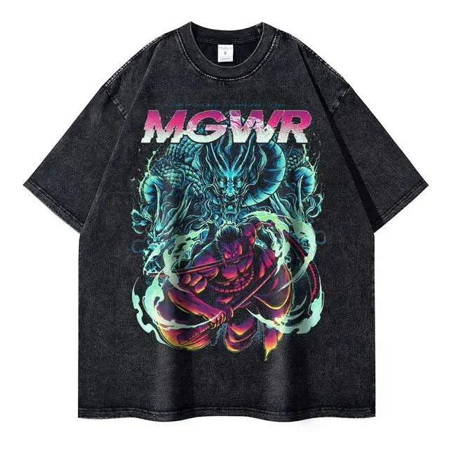 "One Piece" T-shirts Oversized - ENVYWEAR