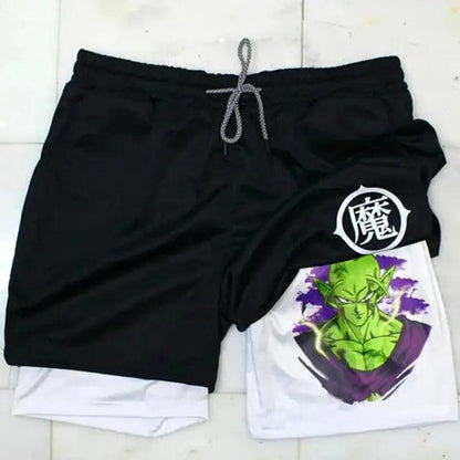 Anime Shorts Hommes Fitness Gym Formation
