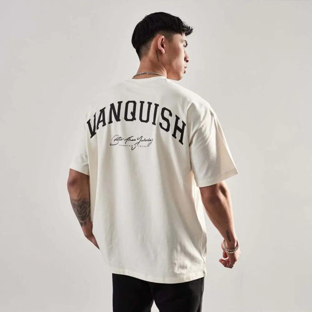 "VANQUISH" Men's Gym T-Shirt - ENVYWEAR