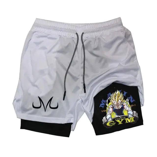 Anime Shorts Hommes Fitness Gym Formation