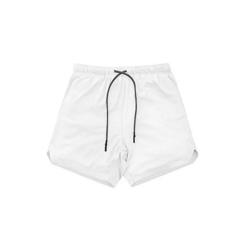 Shorts de fitness pour hommes : shorts de sport en maille respirante à séchage rapide