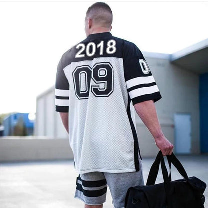 NEW Brand Men tshirt Quick Dry Breathable Bodybuilding