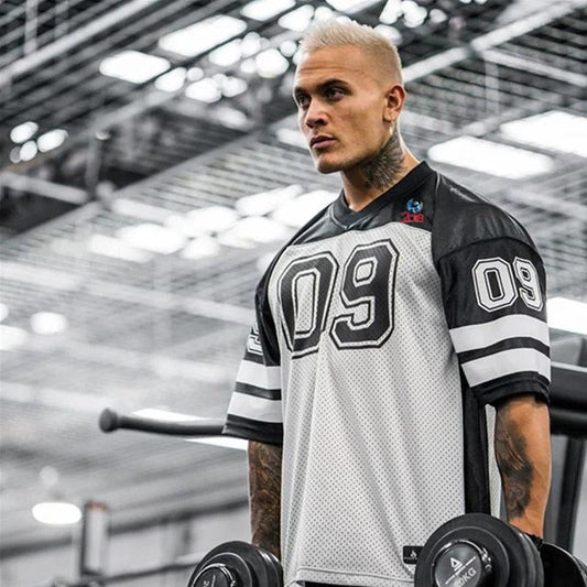 NEW Brand Men tshirt Quick Dry Breathable Bodybuilding