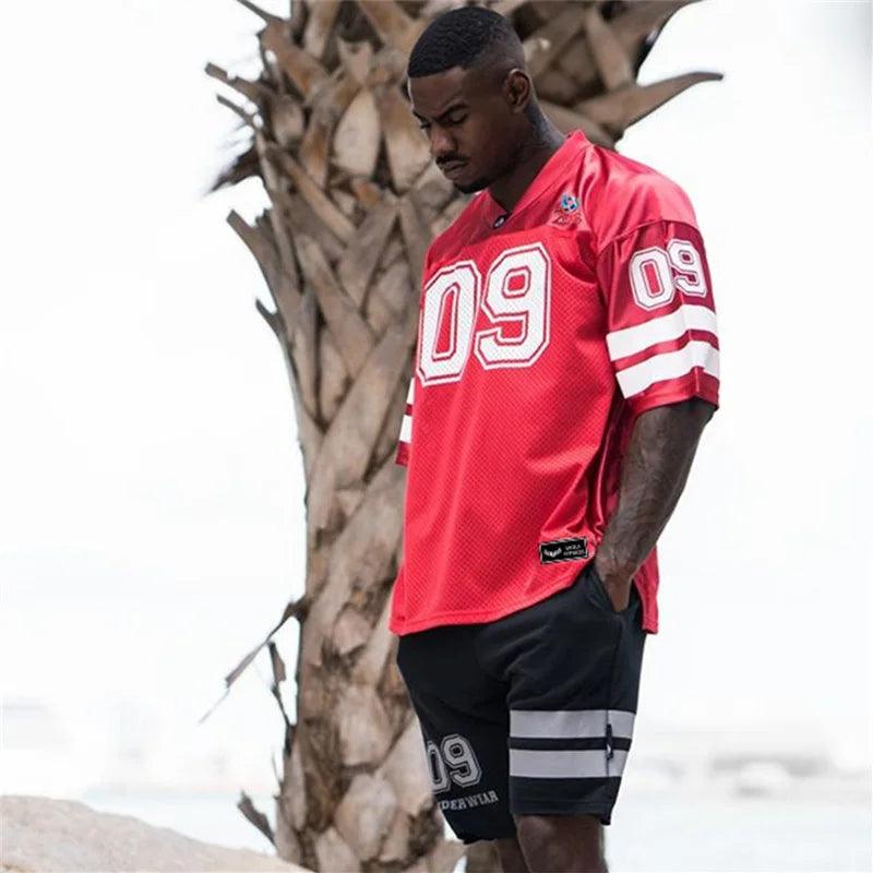 NEW Brand Men tshirt Quick Dry Breathable Bodybuilding - ENVYWEAR