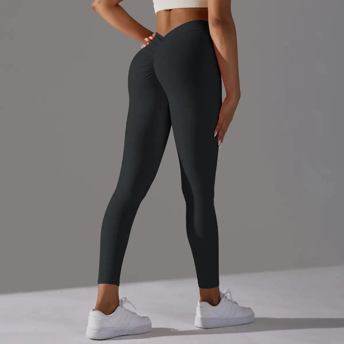 Sculpting V-Back Leggings - ENVYWEAR