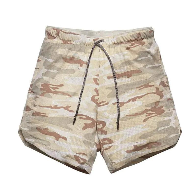 Shorts de fitness pour hommes : shorts de sport en maille respirante à séchage rapide