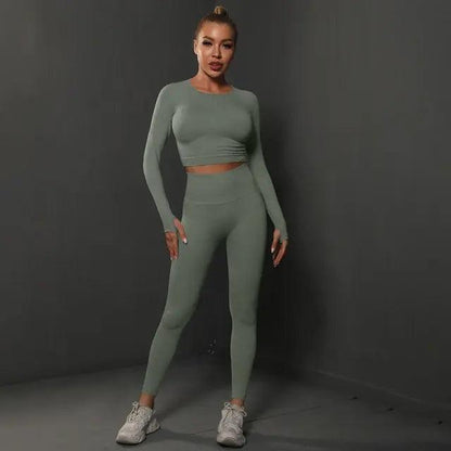 Ensemble de sport sans couture Energy pour femmes