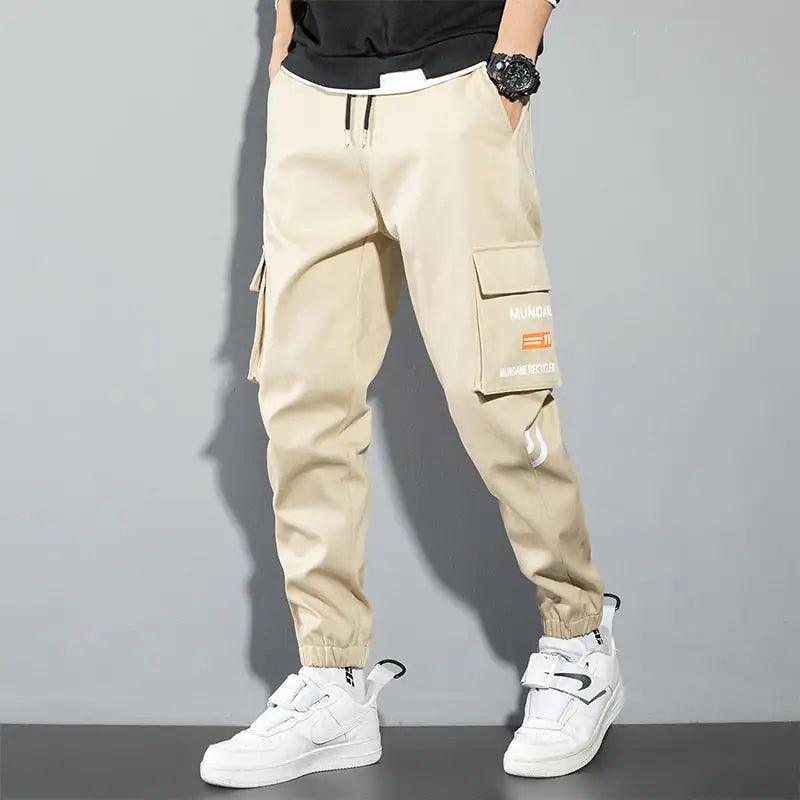 Black Cargo Pants Men - ENVYWEAR