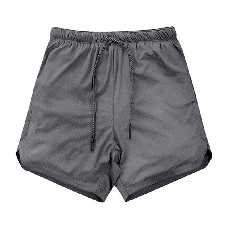 Shorts de fitness pour hommes : shorts de sport en maille respirante à séchage rapide