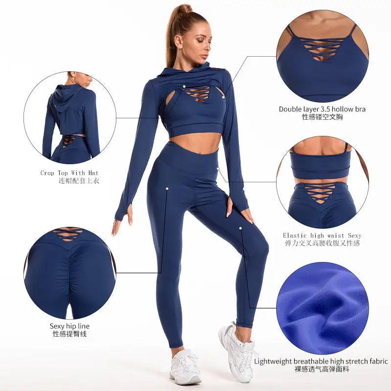Seamless Fitness Leggings - ENVYWEAR