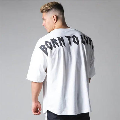 T-shirt oversize « BORN TO LYFT »