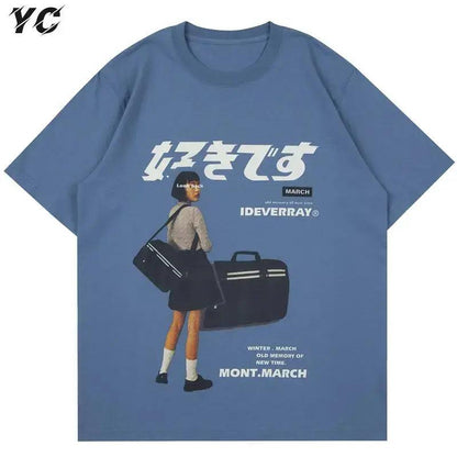 T-shirt surdimensionné pour hommes d’été