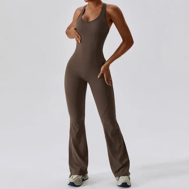 Ensemble de gymnastique à sensation nue