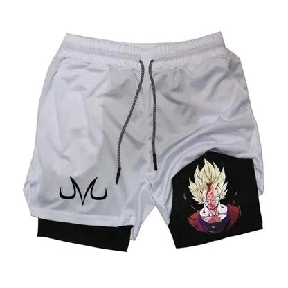 Anime Shorts Hommes Fitness Gym Formation