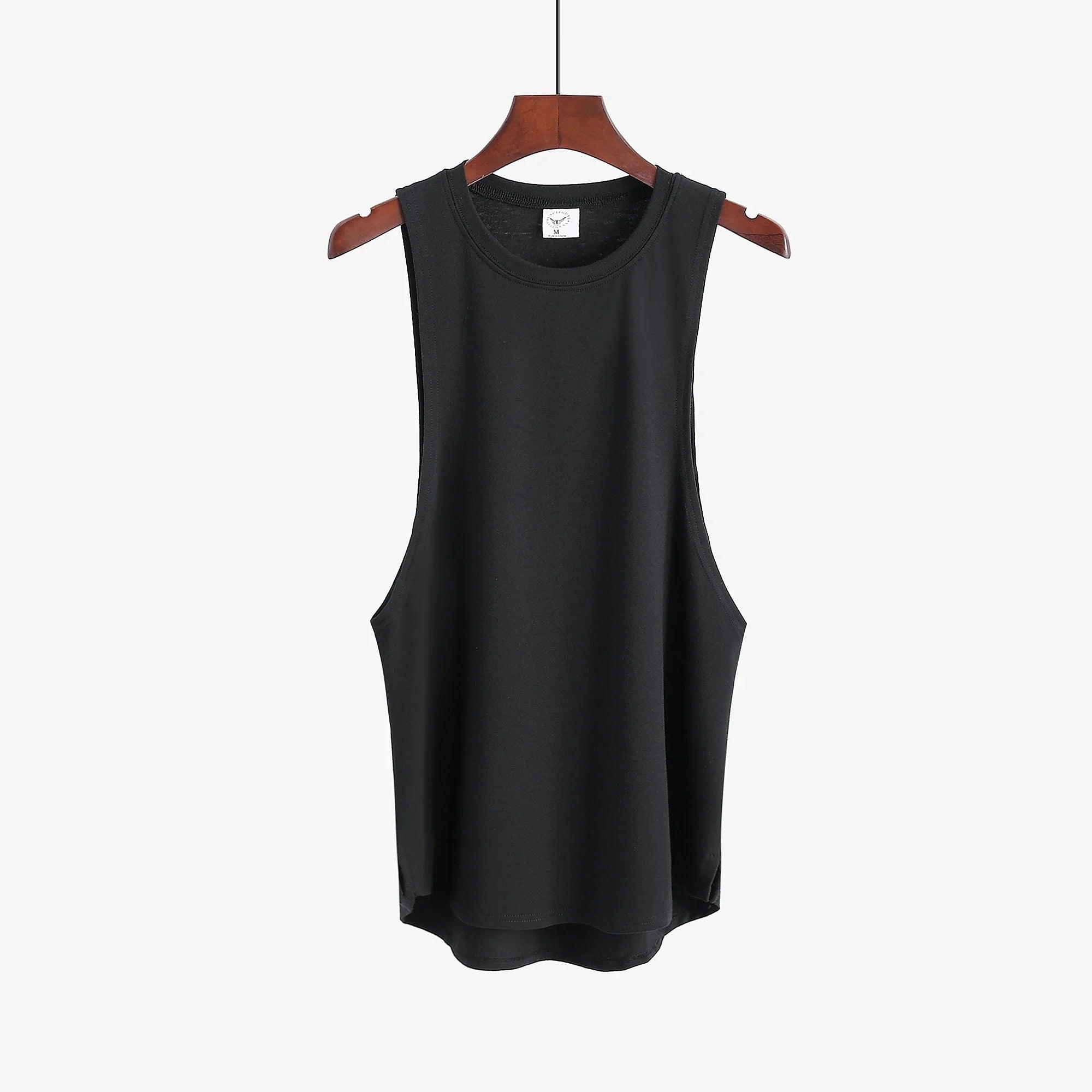 Fitness clothing blank sleeveless tank top - ENVYWEAR