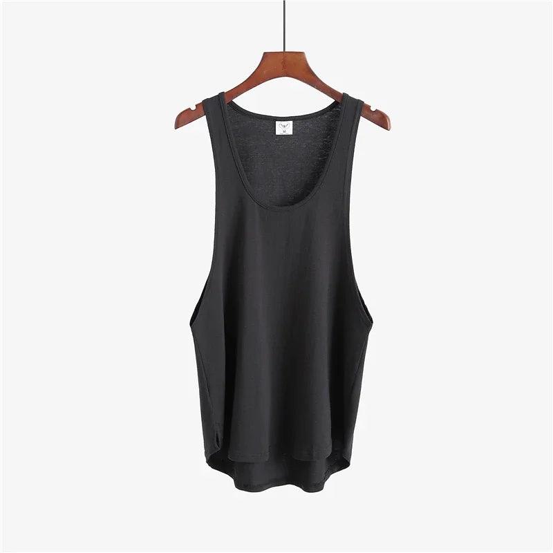 Fitness clothing blank sleeveless tank top - ENVYWEAR