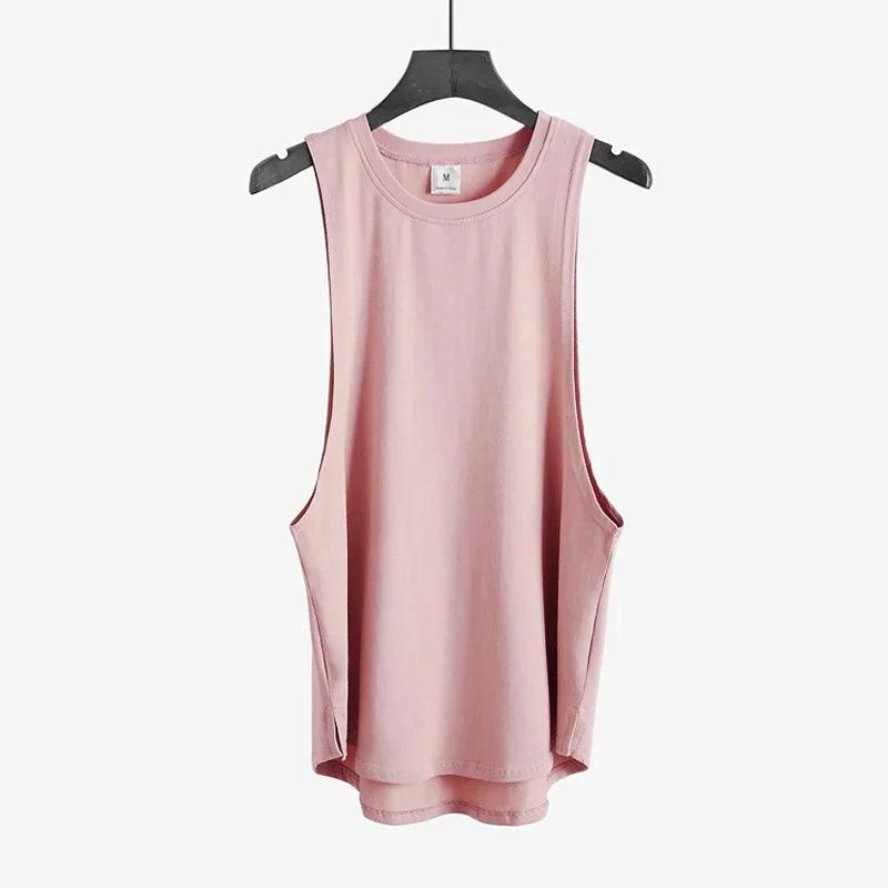 Fitness clothing blank sleeveless tank top - ENVYWEAR
