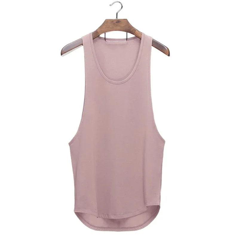 Fitness clothing blank sleeveless tank top - ENVYWEAR