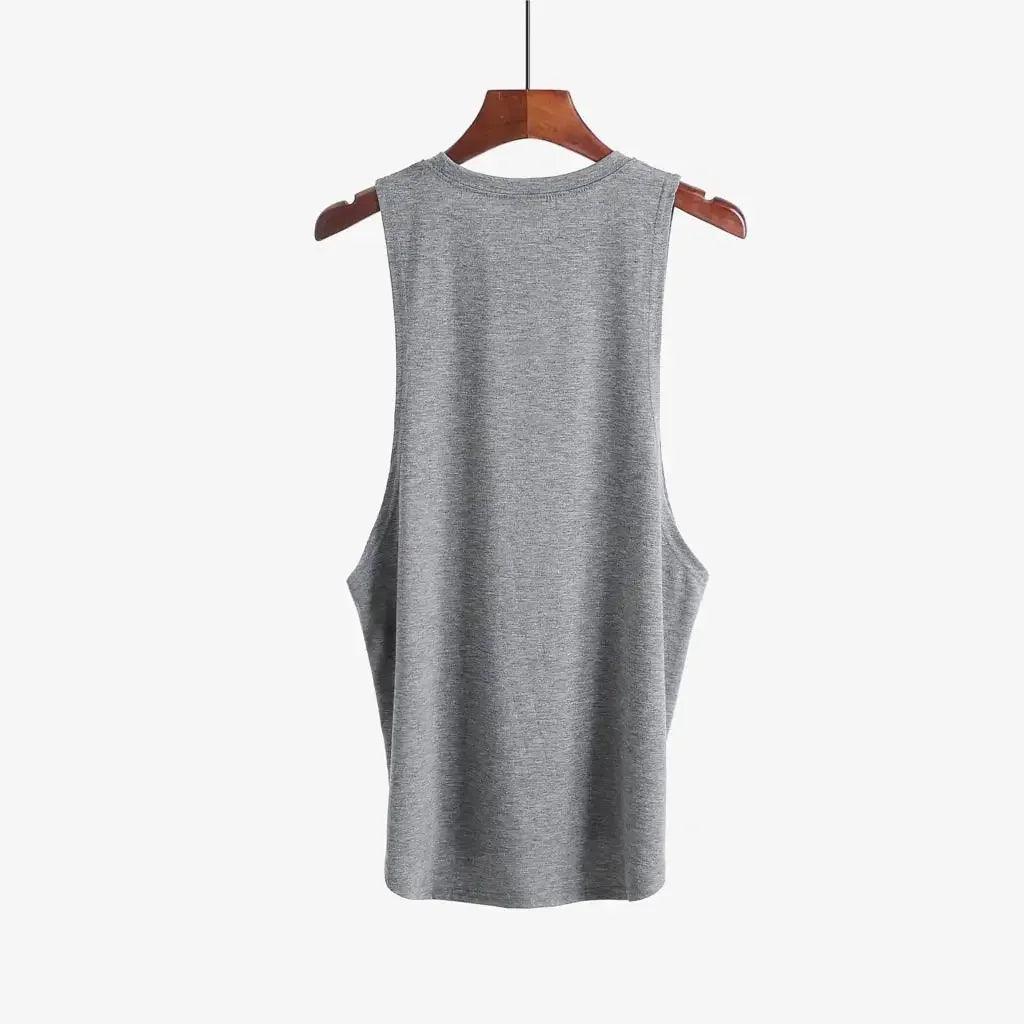 Débardeur sans manches vierge pour vêtements de fitness
