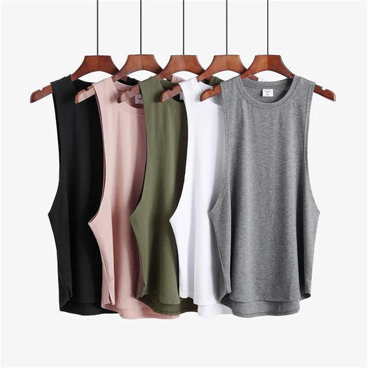 Débardeur sans manches vierge pour vêtements de fitness