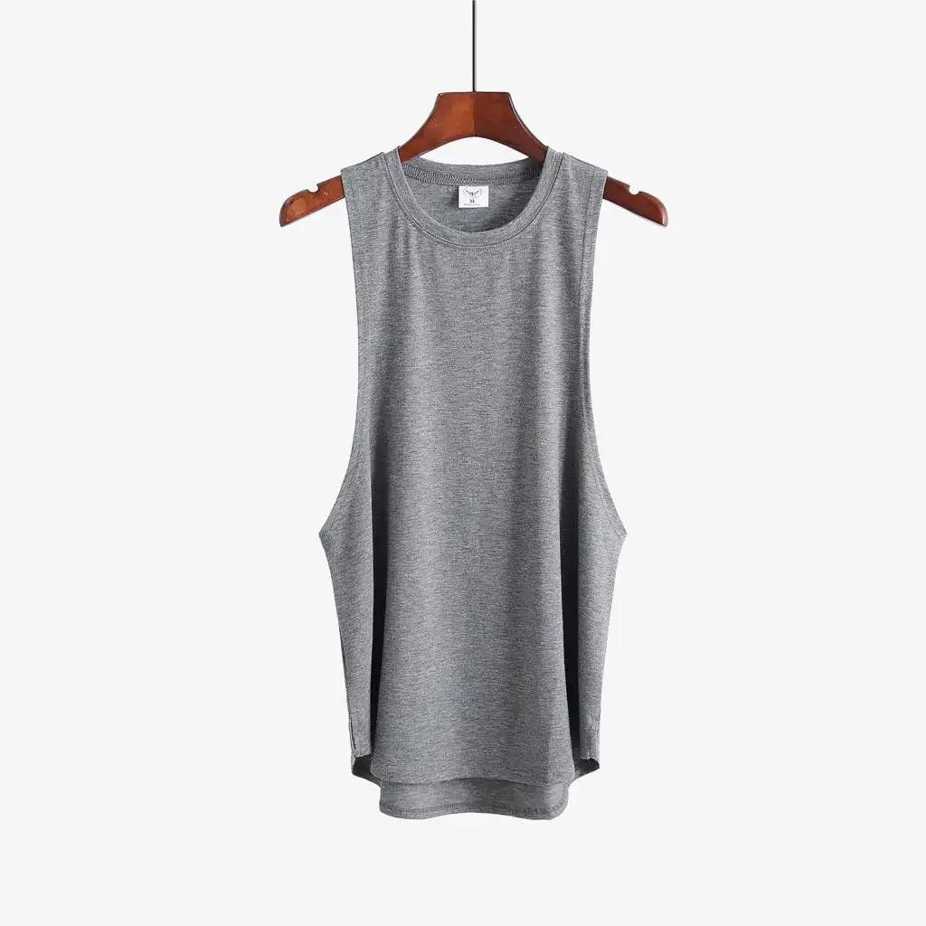 Fitness clothing blank sleeveless tank top - ENVYWEAR