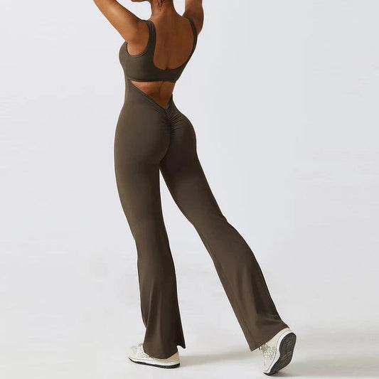 Ensemble de gymnastique à sensation nue